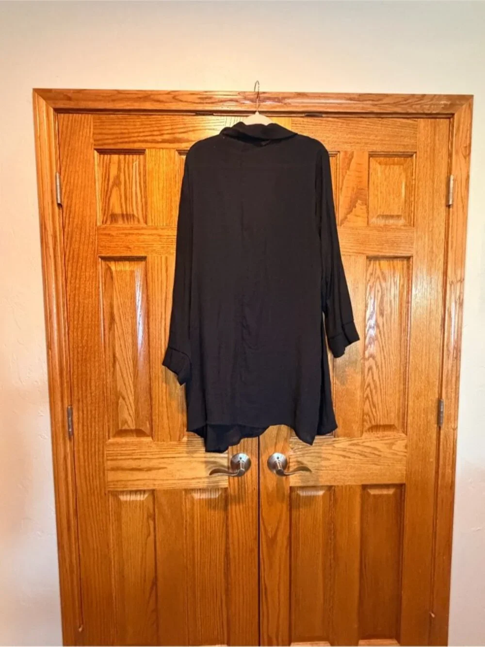 Time & Tru Black Swimsuit Coverup